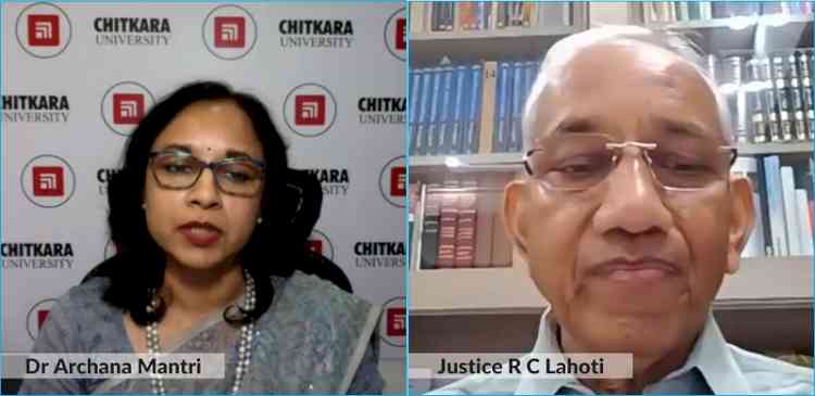 Justice R C Lahoti former Chief Justice of India bats for Indian values and culture