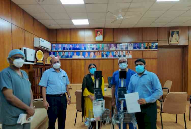 Remote Patient Monitoring units given to south India medical college