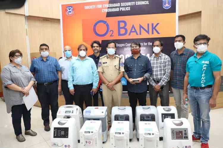 SCSC and Cyberabad Police launched O2 Bank in collaboration with Breath India, EO and Alai NGOs