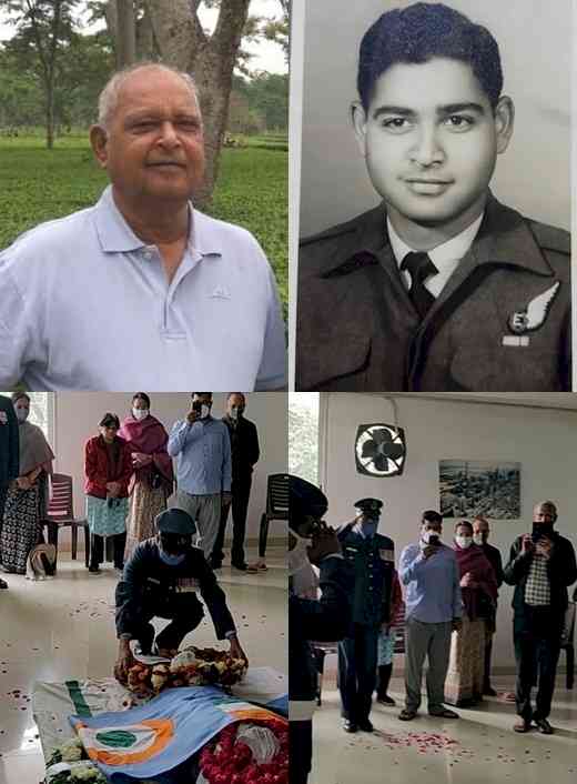 Family of IAF officer donates his mortal remains to Raj medical College