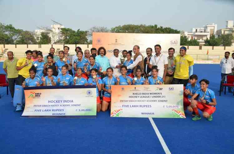 Pritam Siwach Academy clinch Khelo India Women's Hockey League U-21 title