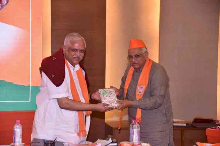 BJP confident of continuing victory march in Gujarat after 'Chintan Baithak'