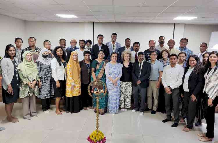 Trainers from Europe are at LPU to train LPU faculty and delegates from 5 other countries