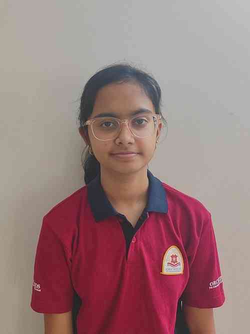 Prarthitha Dashsharma from Orchids – The International School, BTM Layout scores 98.60% in CBSE 10th Std. board exams