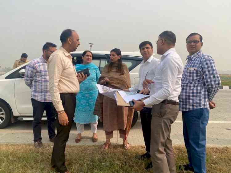 PUDA CA takes stock of land to be acquired for new Urban Estate in Ludhiana