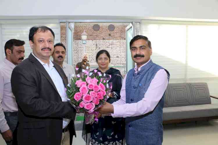 Secretary Technical Education IAS Nilkanth Avhad took charge as 18th Vice-Chancellor IKGPTU