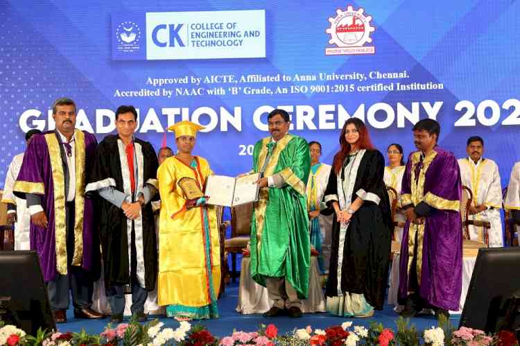 CK Group of Education, Cuddalore honors its students on Graduation Day 2022