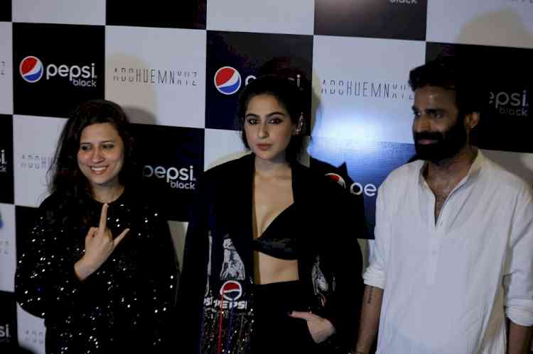 SARA ALI KHAN STUNS AT THE PEPSI X HUEMN’S SHOW