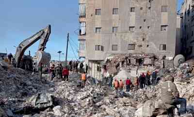 Quake death toll hits 3,480 in Syria: Monitor