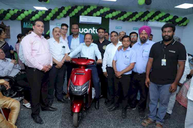 Quantum Energy’s Revolutionary EV 2-Wheelers Roll into Delhi with Grand Opening of its First Showroom