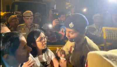 Delhi Police detains DCW chief Swati Maliwal from Jantar Mantar