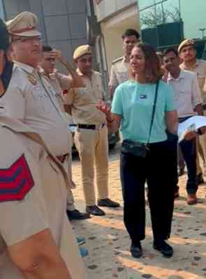 Wrestler Geeta Phogat, husband detained at Delhi's Singhu border