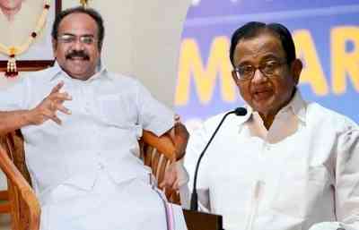 Chidambaram wishes Thangam Thenarasu on becoming TN finance minister