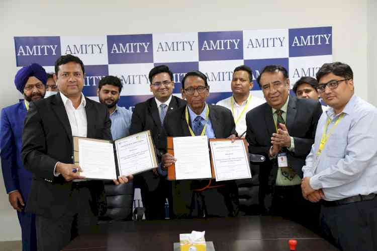 Amity University Greater Noida and Edverse join hands to work in the field of Metaverse.