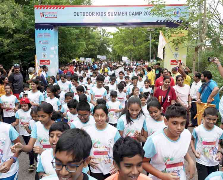 A Hyderabad Runners' Initiative Outdoor Kids Summer Camp 2023 concluded