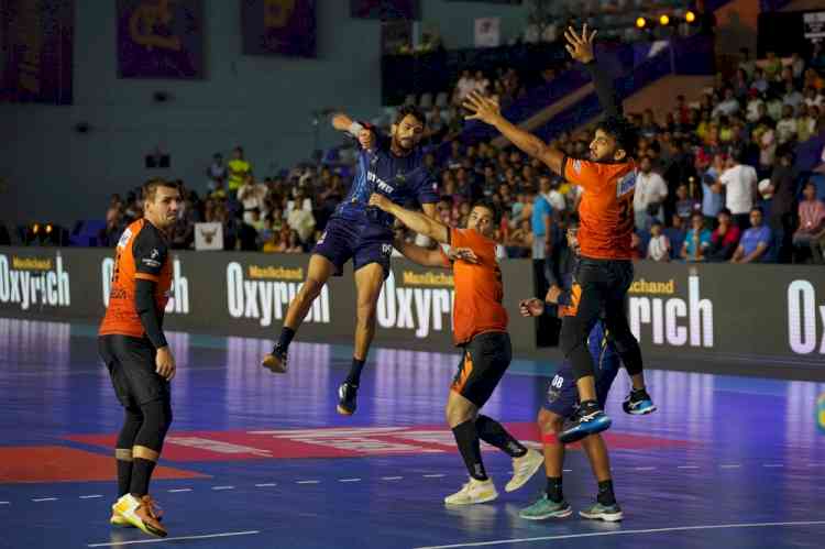 Maharashtra Ironmen hold onto clinch victory against the Golden Eagles Uttar Pradesh