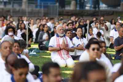 Modi hits out at commercialisation of yoga, welcomes scientific research