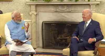 Biden welcomes Modi to White House; says US, India 'great powers'