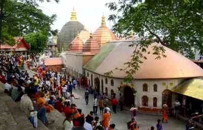 Devotees throng Kamakhya Temple as annual Ambubachi Mela begins