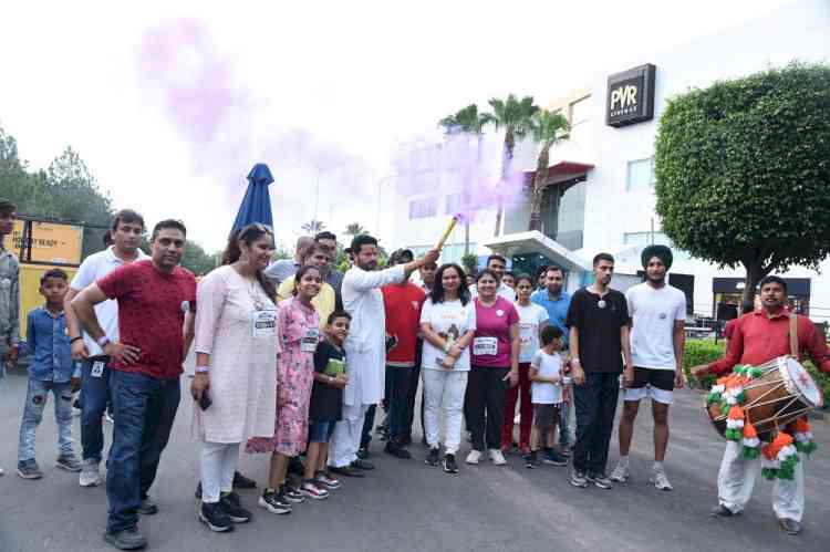 DLF City Centre `Family Walkathon’ held