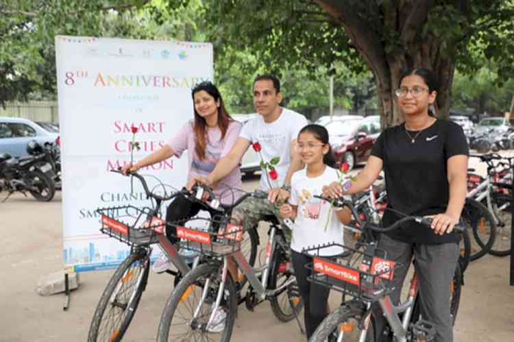 Chandigarh’s bike sharing project a grand success