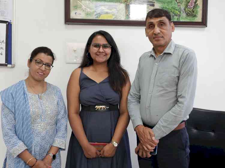 IKGPTU Journalism student Laveena Sharma selected for internship Program at PCI  