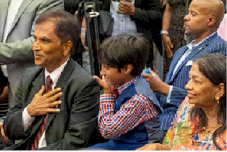 In a first, Indian-American takes oath as Stafford Mayor