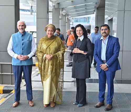 UN Deputy Secretary General Amina Mohammed arrives in India on 3-day ...