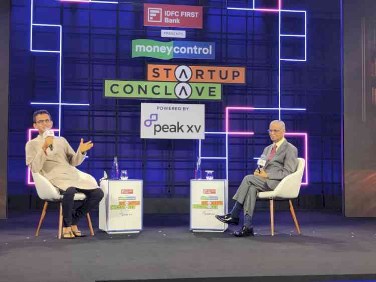 Every startup should have only one leader, not multiple leaders,” says Narayana Murthy at the Moneycontrol Startup Conclave 2023