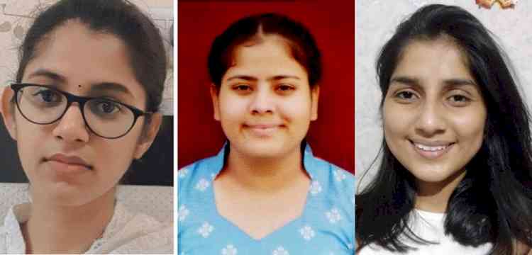 KMV’s Agam, Pranjali and Virpal bags top position in BA Journalism & Mass Communication Semester VI, IV & II results 