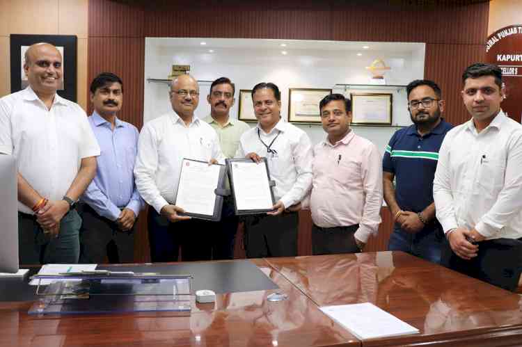 IKGPTU signed MoU with brand Aimil India Limited