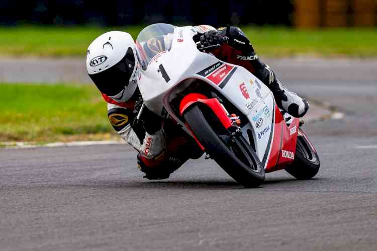 Young guns of Honda Racing India Team Shine in Round 2 of 2023 IDEMITSU Honda India Talent Cup NSF250R