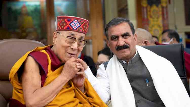 Dalai Lama writes to CM Himachal expressing sympathy on rain disaster