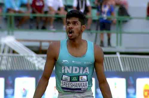 Asian Athletics C'ships: Murali Sreeshankar wins silver medal, qualifies for Paris Olympics