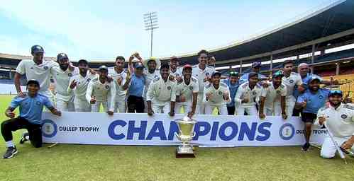 South Zone claim Duleep Trophy 2023 title with 75-run win over West Zone