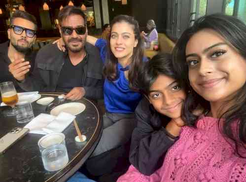 Ajay Devgn spends time with family, says 'nothing more sacred'