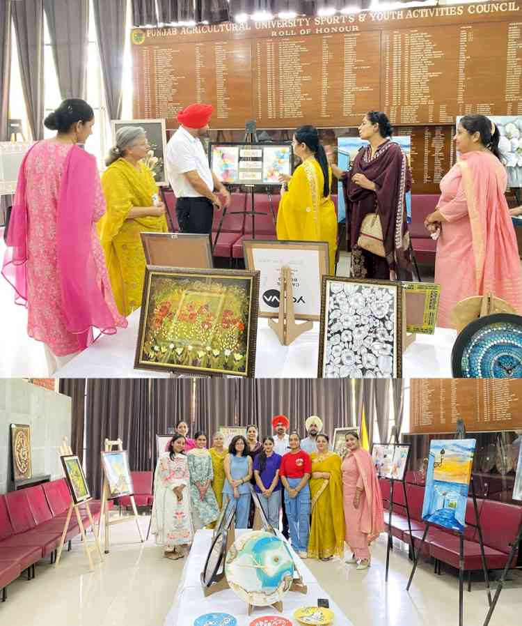 PAU ORGANIZES WEEK-LONG EXHIBITION OF ART CREATIONS