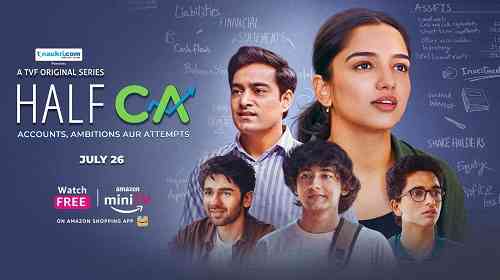 Delving into the life of aspiring CAs: Amazon miniTV's new series Half CA releases a heartwarming trailer