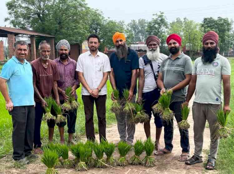 KVK Kapurthala step out to backup contingency plan for flood affected area