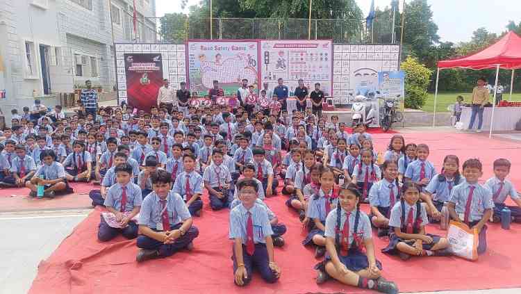 Honda Motorcycle & Scooter India conducts Road Safety Awareness Campaign in Udaipur