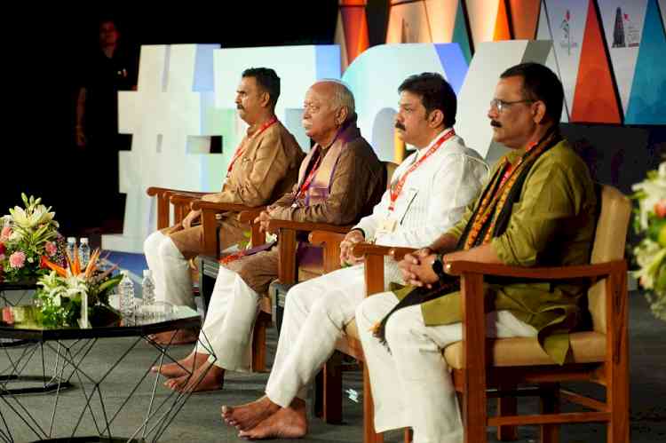 RSS chief Mohan Bhagwat inaugurates world’s biggest International Temples Convention and Expo (ITCX) 2023 