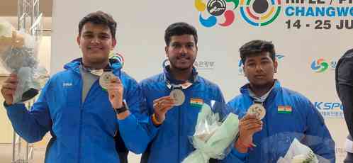 ISSF Shooting: Men’s Trap Team wins silver on penultimate day of Junior World Championships