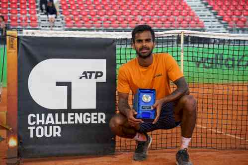 India's Sumit Nagal wins his 4th ATP Challenger title at Tampere Open in Finland