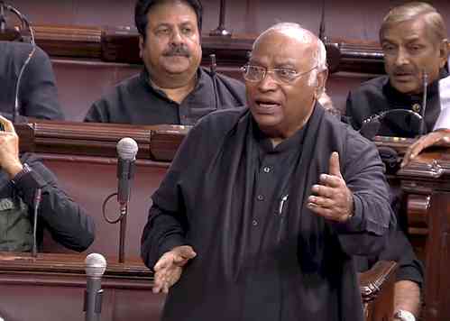 PM Modi has time to make political speeches across country but not in Parliament: Kharge