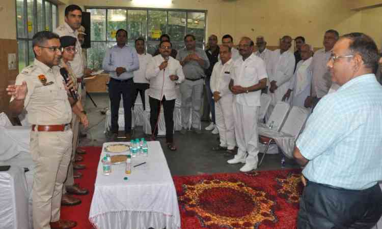 अपराध की रोकथाम व यातायात व्यवस्था को सुधारने में आमजन के सहयोग की आवश्यकताः एसपी हिमांशु गर्ग