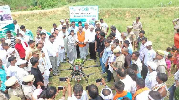 Marut Drones partners with UP govt, set to increase green cover through aerial seeding