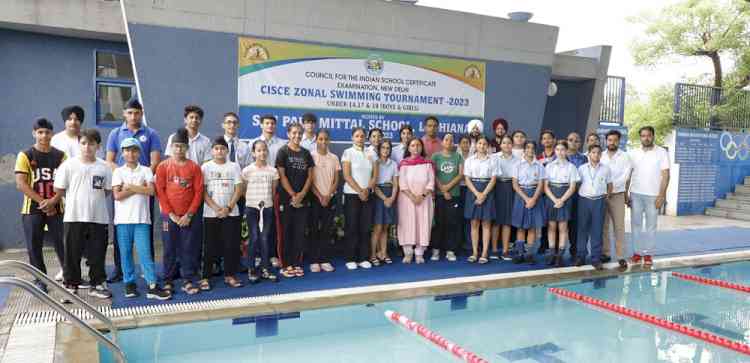 CISCE Zonal Level Swimming Competition, Sat Paul Mittal School declared as Overall Champion