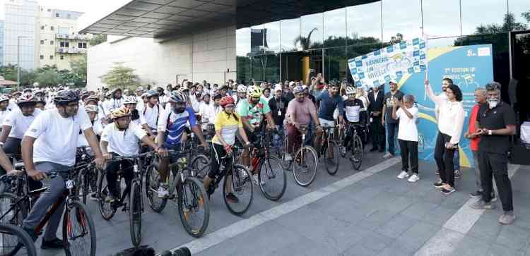 Conquering Sarcoma: Over 300 participants pedal for the 2nd Edition of 'Winners on Wheels' Cyclothon  