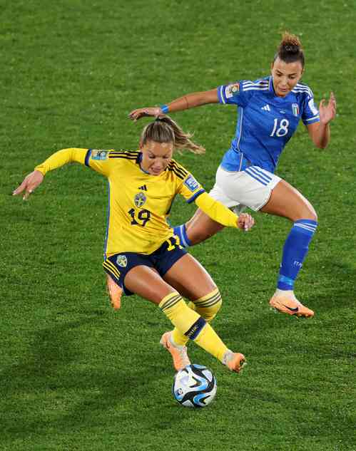 FIFA Women's World Cup: Sweden secure last-16 berth after crushing Italy