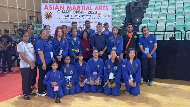 Shastrang Martial Arts players perform exceptionally well in the Asian Martial Arts Championship 2023